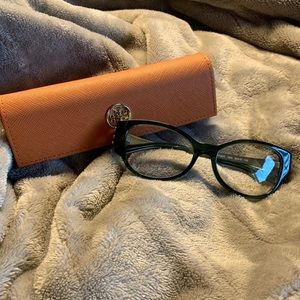 Green Tory Burch Eyeglasses Frames